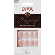 Kiss Classy Press-On Nails with Nail Glue