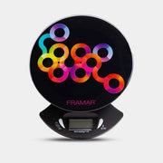 Digital Scale Hair Color Kitchen Food Gram Scale Elegant Black
