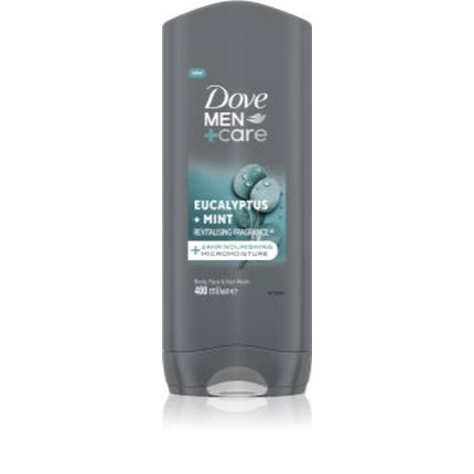 Dove Men Care Cool Fresh 3 In 1 Shower Gel For Body, Face, And Hair - 400 Ml
