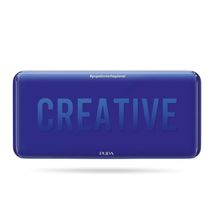 Pupa Creative Cosmetic Bag 005 Blue Face and Eye Palette with Mirror 20g