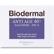 Biodermal Anti-Age 40+ Day Cream with SPF 15, Niacinamide, and Hyaluronic Acid