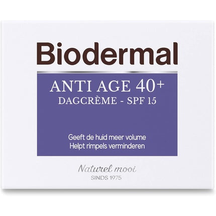 Biodermal Anti-Age 40+ Day Cream with SPF 15, Niacinamide, and Hyaluronic Acid