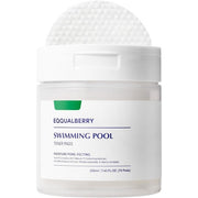 Swimming Pool Toner Pads Dual-Textured Facial Toner Pads for Pore Care