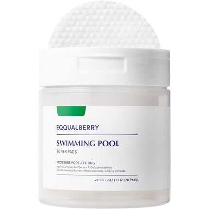 Swimming Pool Toner Pads Dual-Textured Facial Toner Pads for Pore Care