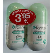 Farline Duplo Roll-On Sensitive Deodorant 50ml - Pack of 2