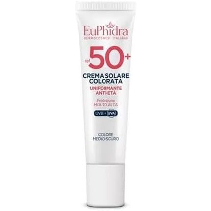 Euphidra Coloured Face Sun Cream SPF 50+ Anti-Age