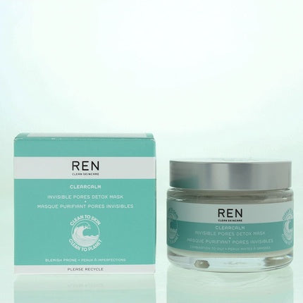 Ren Clarimatte Detox Cream Mask For Face 50 Ml
