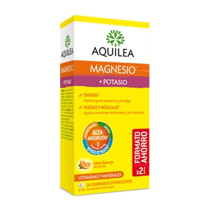 Aquilea Effervescent Magnesium Potassium 28 Tablets