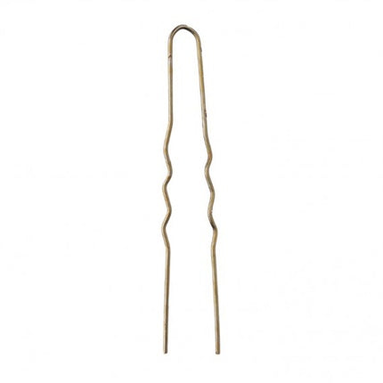 Eurostil Hairpins 55mm Invisible Bronze 20 Units