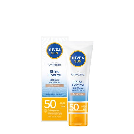 Nivea Sun Shine Control Bb Mattifying Effect Spf50 50ml