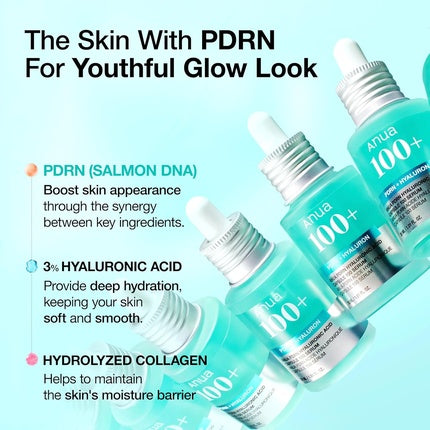 Anua Pdrn Hyaluronic Acid Capsule 100 Serum Radiant Face Serum