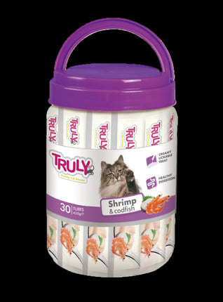 Truly Creamy Lickable Shrimp And Codfish - 420g