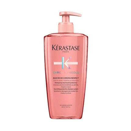 L'Oreal Professionnel Chroma Absolu Bain Riche Chroma Respect Rich Shampoo For Colored Hair Medium And Thick 500ml