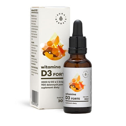 Aura Herbals Dietary Supplement Vitamin D3 30ml