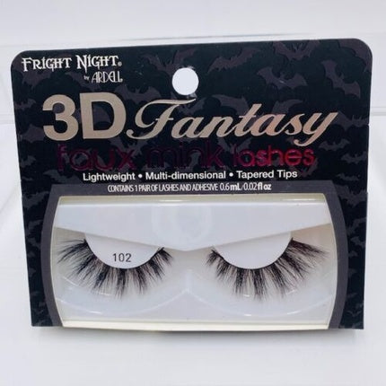 Ardell Fright Night 3D Fantasy Faux Mink Lashes with Adhesive