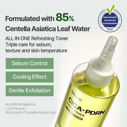 Nacific Cica PDRN First Toner 150ml with Centella Asiatica