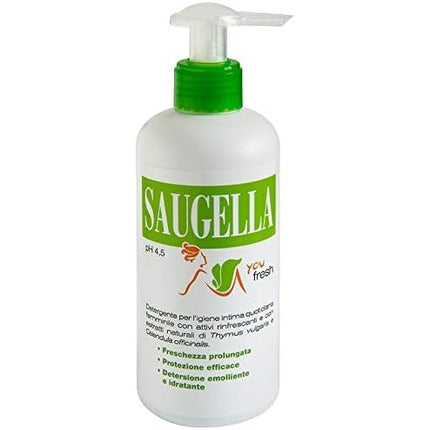 Saugella Youfresh Intimate Cleanser for Women Who Spend Many Hours Outside Home 200ml