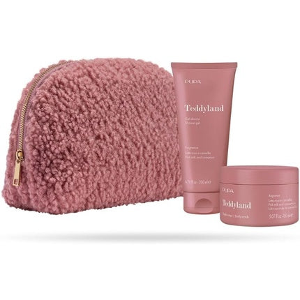 Pupa Teddyland Kit Shower Gel 200ml and Scented Body Scrub 150ml Milk