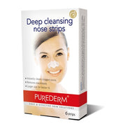 Purederm Deep Cleansing Nose Strips - 6 Pieces
