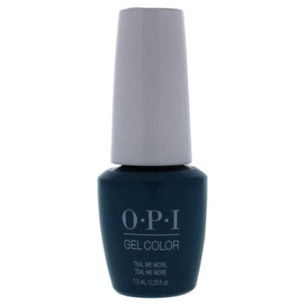 OPI GelColor GC G45B Teal Me More-Teal Me More Nail Polish for Women 0.25oz