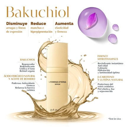 Atashi L'Essenza Eterna Regenerating Anti-Aging Serum with Antioxidants and Blue Light Protection 30ml