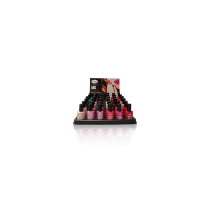 Nurana Gel Effect Nail Polish Display 36 Units