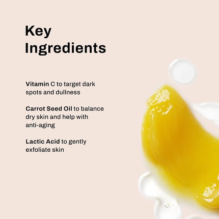 ErnoLaszlo Brightening Dual Phase Peel 2-Step Vitamin C Exfoliator and Lactic Acid Activator 1.7 Fl Oz and .7 Fl Oz