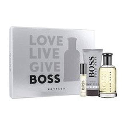 Hugo Boss Boss Bottled No6 Gift Set Eau De Toilette 100 Ml Shower Gel 100 Ml And Miniature Eau De Toilette 10 Ml