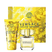 Versace Yellow Diamond Eau De Toilette Spray 90ml + Body Lotion 100ml