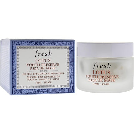Lotus Youth Preserve Rescue Mask by Fresh for Women 1 oz