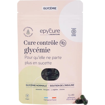 Epycure Blood Sugar Cure Natural Amachol Fenugreek L-Arginine Chromium