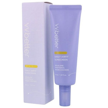 Vvbetter Daily Airfit Sunscreen SPF 50+ PA++++ 50ml Light Sun Protection