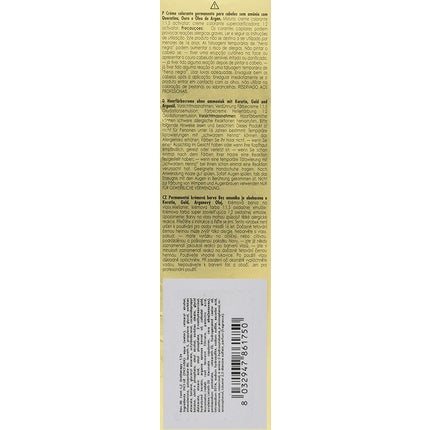 Fanola Oro Therapy Color Keratin 7.34 Blonde Gold-Plated 100ml