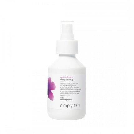 Simply Zen Restructuring Fluid For Dry And Damaged Hair Restructure In Deep Remedy 150 Ml