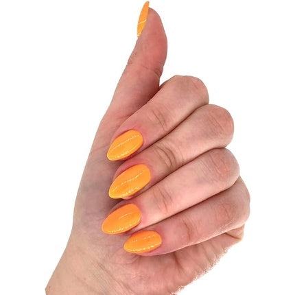 Layla Cosmetics Laylagel Polish Semi-Permanent Nail Polish with UV Lamp 10ml Neon Coral Tone