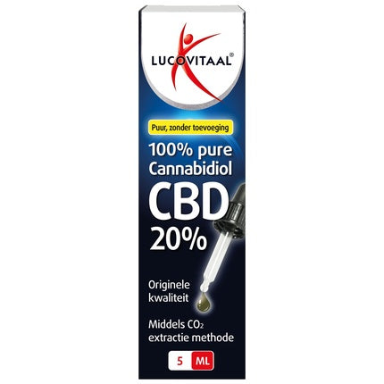 Lucovitaal 100 Pure Cannabidiol 20 Cbd Oil - 5 Milliliters