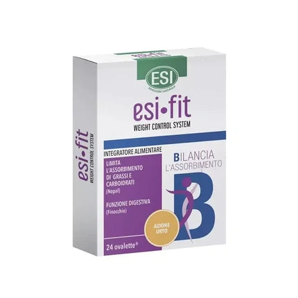 Esi Fit B Block Absorption Urto Action 24 Tablets Dietary Supplement For Weight Management
