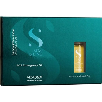 Alfaparf Milano Semi di Lino Reconstruction SOS Emergency Oil