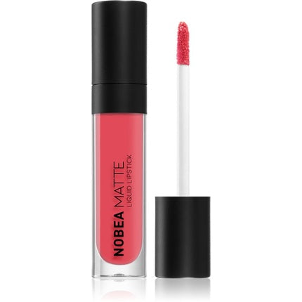 NOBEA Day-to-Day Matte Liquid Lipstick - Raspberry Red, 7 ml