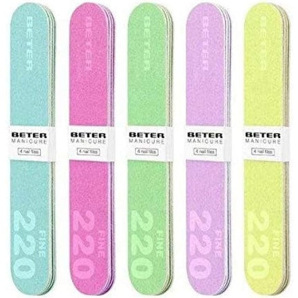 Beter FIBER Nail Files VIDRI Green Standard