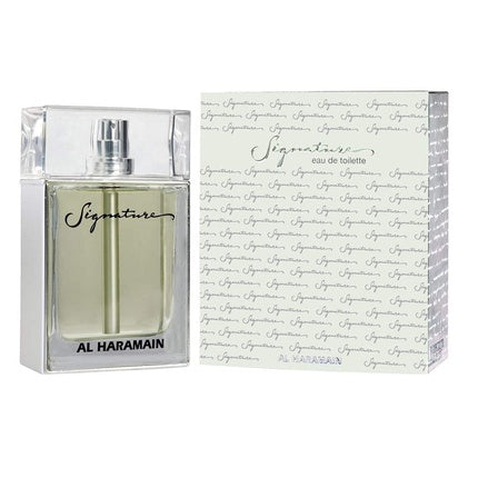 Al Haramain Signature Silver Unisex Eau De Toilette Spray 100ml