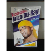 Smooth & Thick Shiny & Silky Deluxe Durag Yellow
