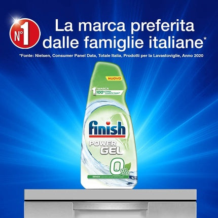 Finish Power Gel 0%, 600ml