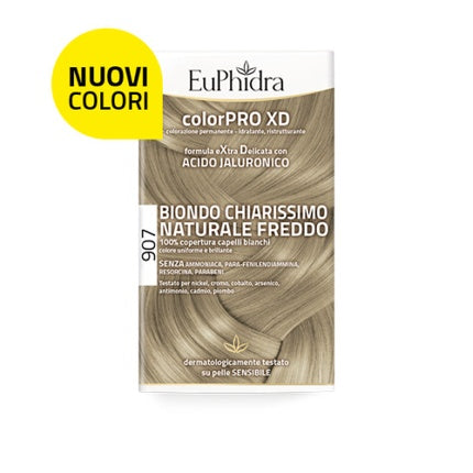 Colorpro Xd Euphidra 907 Light Natural Cold Blonde