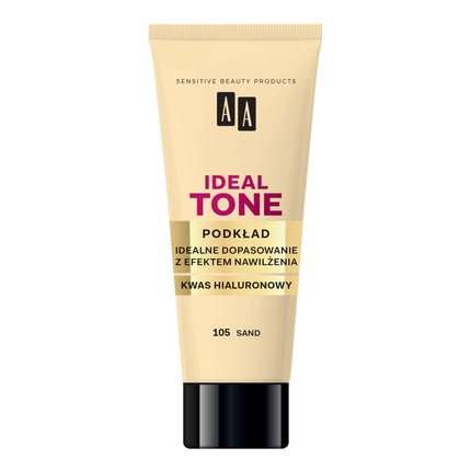 Aa Ideal Tone Foundation Face Makeup 105 Sand 30ml