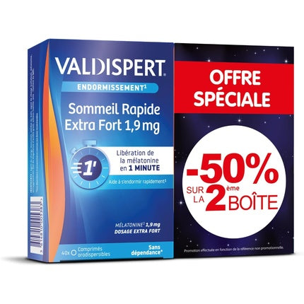 Valdispert Sleep Onset Fast Sleep Extra Strength 1.9mg Supplement