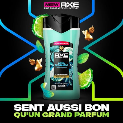 Axee Prestige Collection Shower Gel Aqua Bergamot 12h Freshness