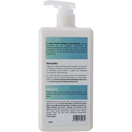 Shova.De Relaxing Soap 1Litre Ultrahydrating