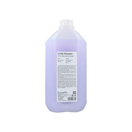 Farmavita Back Bar Nº/03 Delicate Shampoo 5L pH 5.5 Daily Use