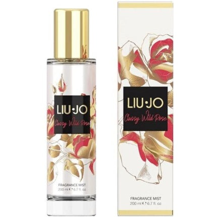 Liu Jo Classy Wild Rose Body Water Fragrance for Women 200ml - Pack with Samples Gift
